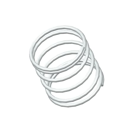 Approved Vendor Compression Spring, O= .406, L= .44, W= .025 G909975857